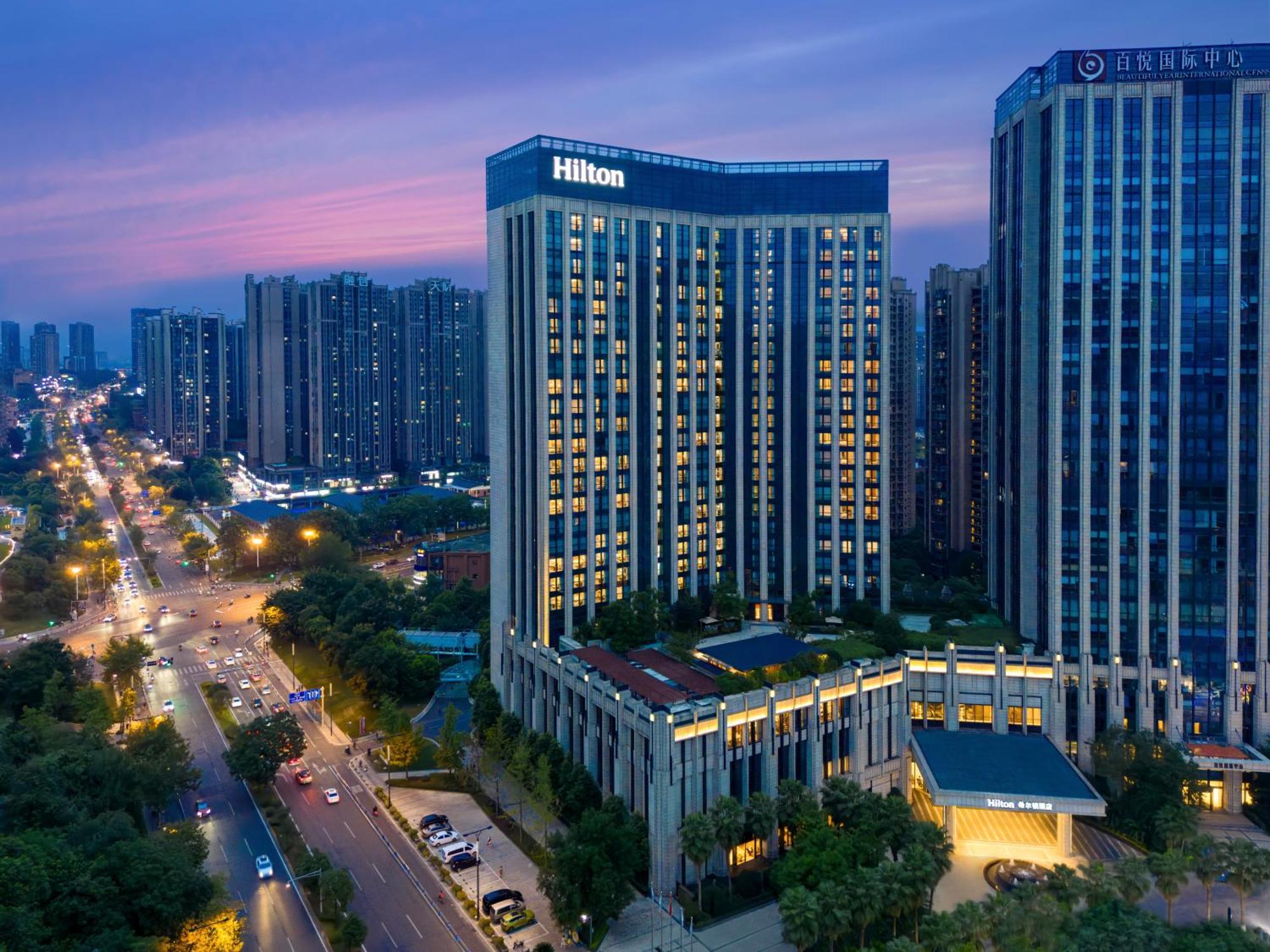 Готель Hilton Chengdu Longquanyi Екстер'єр фото